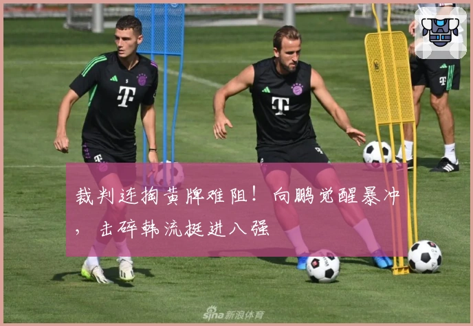 裁判连掏黄牌难阻！向鹏觉醒暴冲，击碎韩流挺进八强